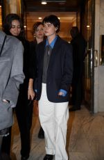JESSIE BUCKLEY Arrives at Miu Miu Afterparty in Paris 10/01/2024