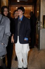 JESSIE BUCKLEY Arrives at Miu Miu Afterparty in Paris 10/01/2024