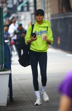JOAN SMALLS at a Nail Salon in New York 10/04/2024