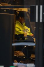 JOAN SMALLS at a Nail Salon in New York 10/04/2024