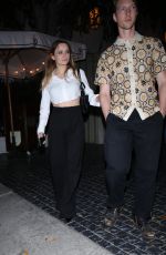 JOEY KING and Steven Piet Leaves Chateau Marmont in West Hollywood 10/21/2024