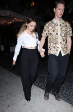 JOEY KING and Steven Piet Leaves Chateau Marmont in West Hollywood 10/21/2024