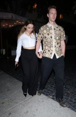 JOEY KING and Steven Piet Leaves Chateau Marmont in West Hollywood 10/21/2024