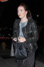JORDAN HEWSON Arrives at The Bird Streets Club in West Hollywood 10/30/2024