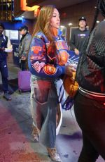JORDYN WOODS Arrives at Penn Station in New York 10/26/2024