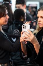 JOSEPHINE SKRIVER Getting Ready for Victoria’s Secret Fashion Show in New York 10/15/2024