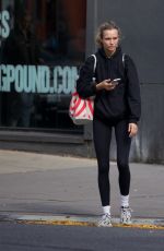 JOSEPHINE SKRIVER Leaves a Gym in New York 10/14/2024