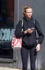 JOSEPHINE SKRIVER Leaves a Gym in New York 10/14/2024