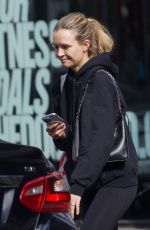 JOSEPHINE SKRIVER Leaves a Gym in New York 10/14/2024