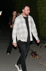 JOSIE CANSECO and Johnny Manziel Arrives for a Fundraiser in West Hollywood 10/11/2024