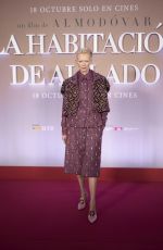 JULIANNE MOORE and TILDA SWINTON at The Room Next Door Photocall in Madrid 10/16/2024