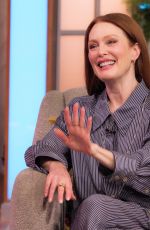 JULIANNE MOORE at Lorraine TV Show in London 10/23/2024