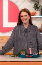 JULIANNE MOORE at Lorraine TV Show in London 10/23/2024
