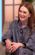 JULIANNE MOORE at Lorraine TV Show in London 10/23/2024