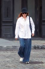 JULIANNE MOORE Out and About in New York 10/31/2024