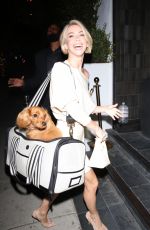 JULIEANNE HOUGH and Emmanuel Acho Out for Dinner at Catch Steak in Los Angeles 10/02/2024