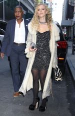 JUNO TEMPLE Heading to Late Night with Seth Meyers in New York 10/21/2024
