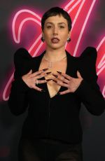 JUSTINE SIERAKOWSKI at Anora Premiere at Regal Times Square in New York 10/15/2024