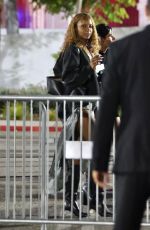 JUSTINE SKYE and VICTORIA VILLARROEL Leaves Charli XCX Concert in Inglewood 10/15/2024
