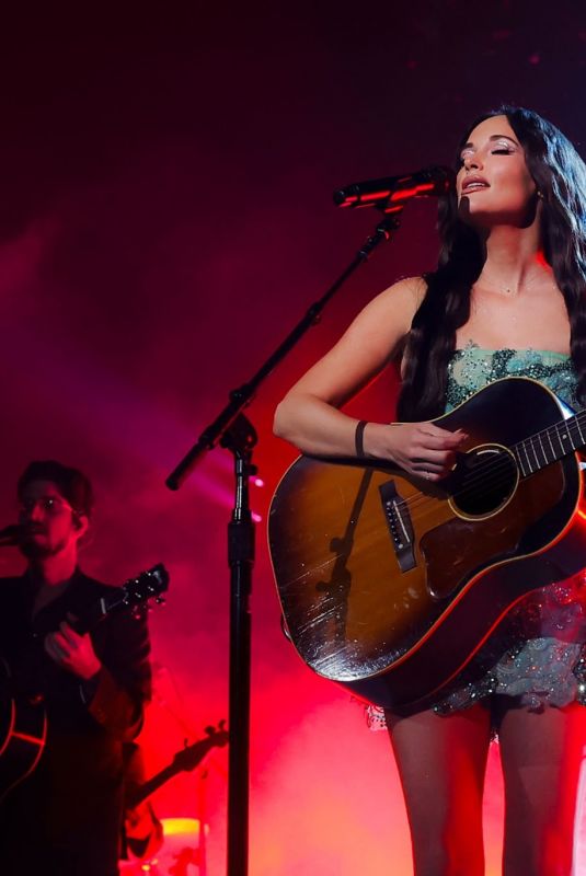 KACEY MUSGRAVES Performs at The Kia Forum in Inglewood 10/03/2024