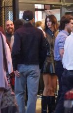 KAIA GEBER on a Date Night at a Musical Show in New York 09/30/2024