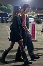 KAIA GERBER Arrives at Charli XCX Concert in Inglewood 10/15/2024