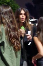 KAIA GERBER Arrives at Charli XCX Concert in Inglewood 10/15/2024