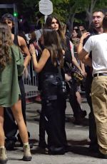 KAIA GERBER Arrives at Charli XCX Concert in Inglewood 10/15/2024