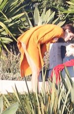 KAIA GERBER at Their Oceanfront House in Malibu 10/30/2024