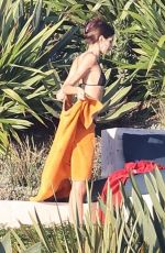 KAIA GERBER at Their Oceanfront House in Malibu 10/30/2024