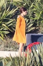 KAIA GERBER at Their Oceanfront House in Malibu 10/30/2024