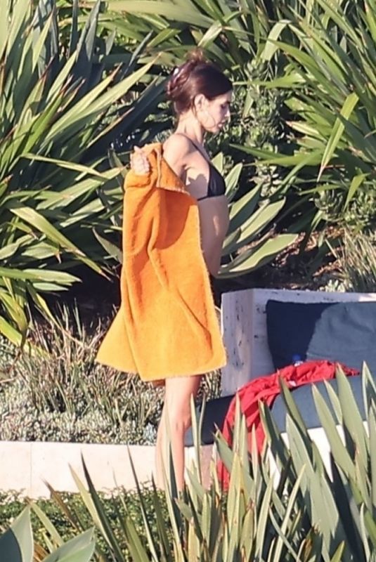 KAIA GERBER at Their Oceanfront House in Malibu 10/30/2024