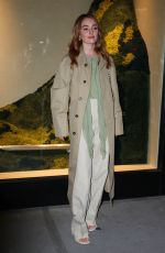 KAITLYN DEVER Arrives at Burberry Flagship Store Opening in New York 10/16/2024
