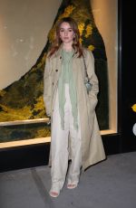 KAITLYN DEVER Arrives at Burberry Flagship Store Opening in New York 10/16/2024
