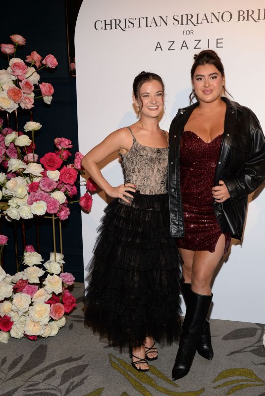 KALANI HILLIKER at Christian Siriano for Azazie 2024/2025 Bridal Show Presentation in New York 10/08/2024