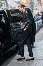 KARLIE KLOSS Out Waiting a Ride in New York 10/21/2024