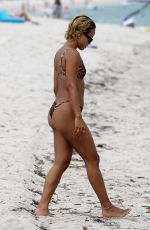 KARRUECHE TRAN in Bikini at a Beach in Miami 10/04/2024
