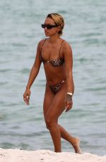 KARRUECHE TRAN in Bikini at a Beach in Miami 10/04/2024