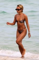 KARRUECHE TRAN in Bikini at a Beach in Miami 10/04/2024