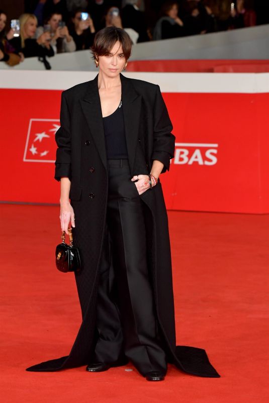 KASIA SMUTNIAK at My Brilliant Friend: The Story of the Lost Child Premiere at 19th Rome International Film Festival 10/25/2024