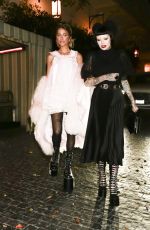 KATE BECKINSALE Arrives at Chateau Marmont in Los Angeles 10/18/2024