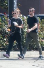 KATE MARA and Jamie Bell Out in Los Feliz 10/07/2024