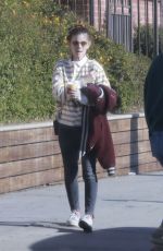 KATE MARA Out for Lunch with a Friend in Los Angeles 10/29/2024