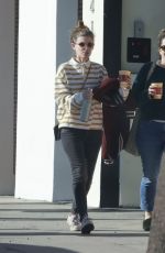 KATE MARA Out for Lunch with a Friend in Los Angeles 10/29/2024