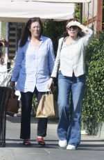 KATEY SAGAL Out for Lunch with a Friend at All Time in Los Angeles 10/14/2024