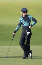 KATHRYN NEWTON at Practice Round of Alfred Dunhill Links Championship in St. Andrews 10/02/2024