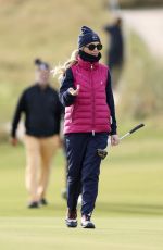 KATHRYN NEWTON Playing in Second Round of Alfred Dunhill Links Championship at St. Andrews in Scotland 10/04/2024