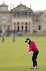 KATHRYN NEWTON Playing in Third Round of Alfred Dunhill Links Championship at St. Andrews in Scotland 10/05/2024