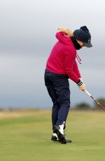 KATHRYN NEWTON Playing in Third Round of Alfred Dunhill Links Championship at St. Andrews in Scotland 10/05/2024