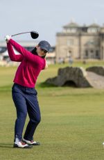 KATHRYN NEWTON Playing in Third Round of Alfred Dunhill Links Championship at St. Andrews in Scotland 10/05/2024